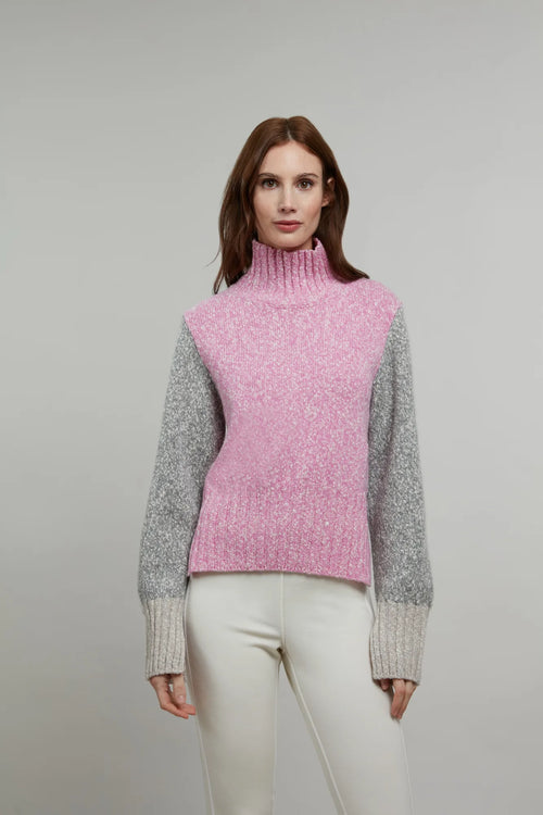 Wollpullover mit Stehkragen - Elodie-LBW
