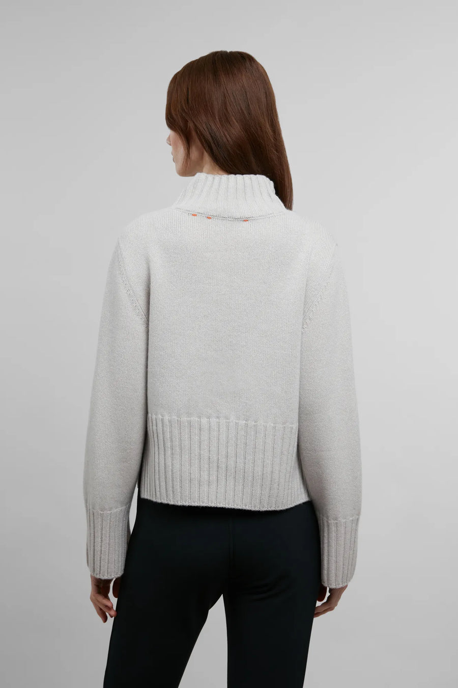 Cashmere Knit Turtleneck Sweater - Alva-WS