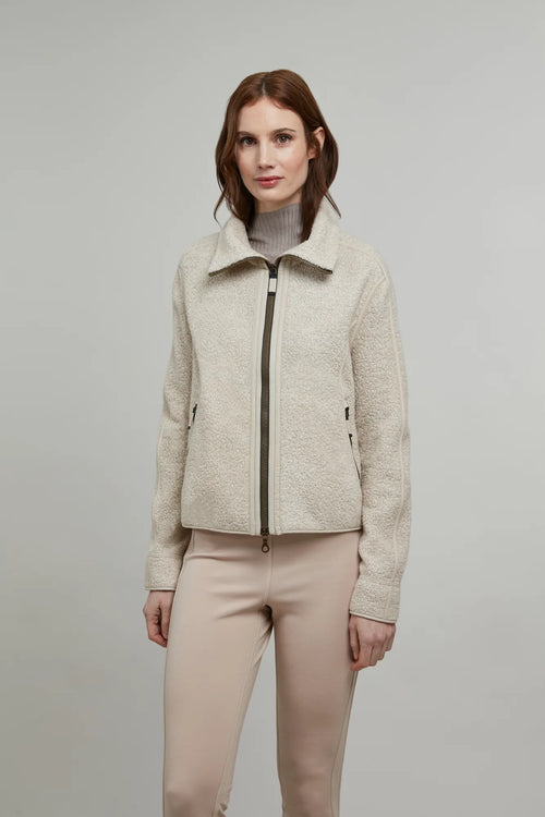 Cashmere teddy jacket – Clara-CT