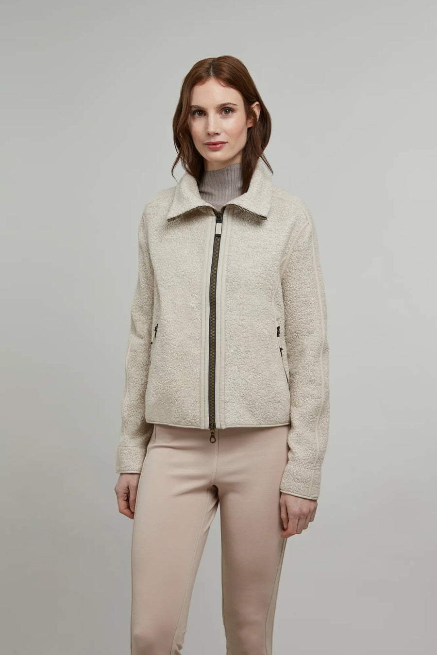 Veste en cachemire teddy – Juliana-CT