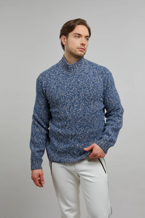 Cashmere Sweater with Turtleneck - Aiden