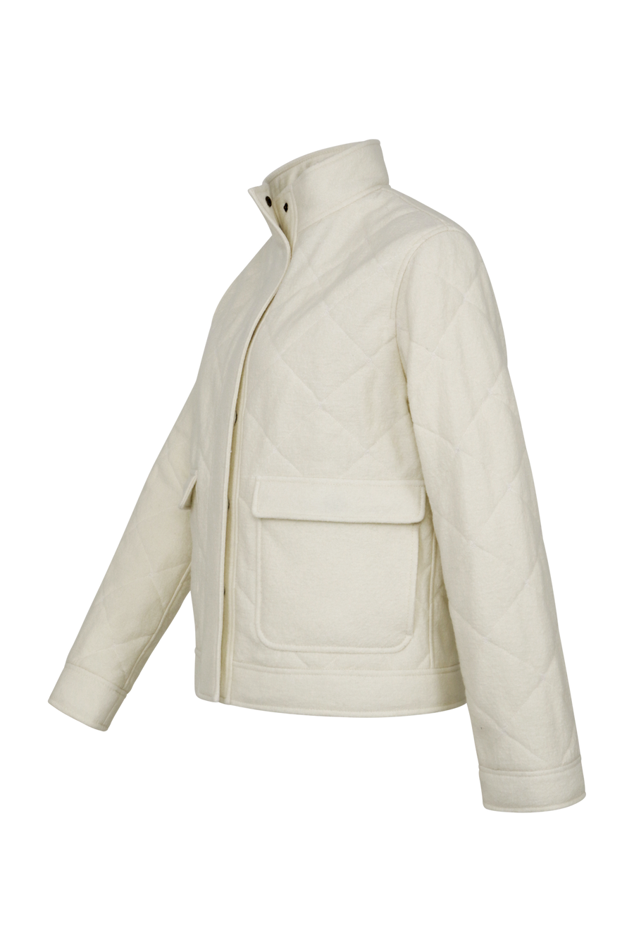 Jacke aus Quilt und Loden - Helene-CWQ