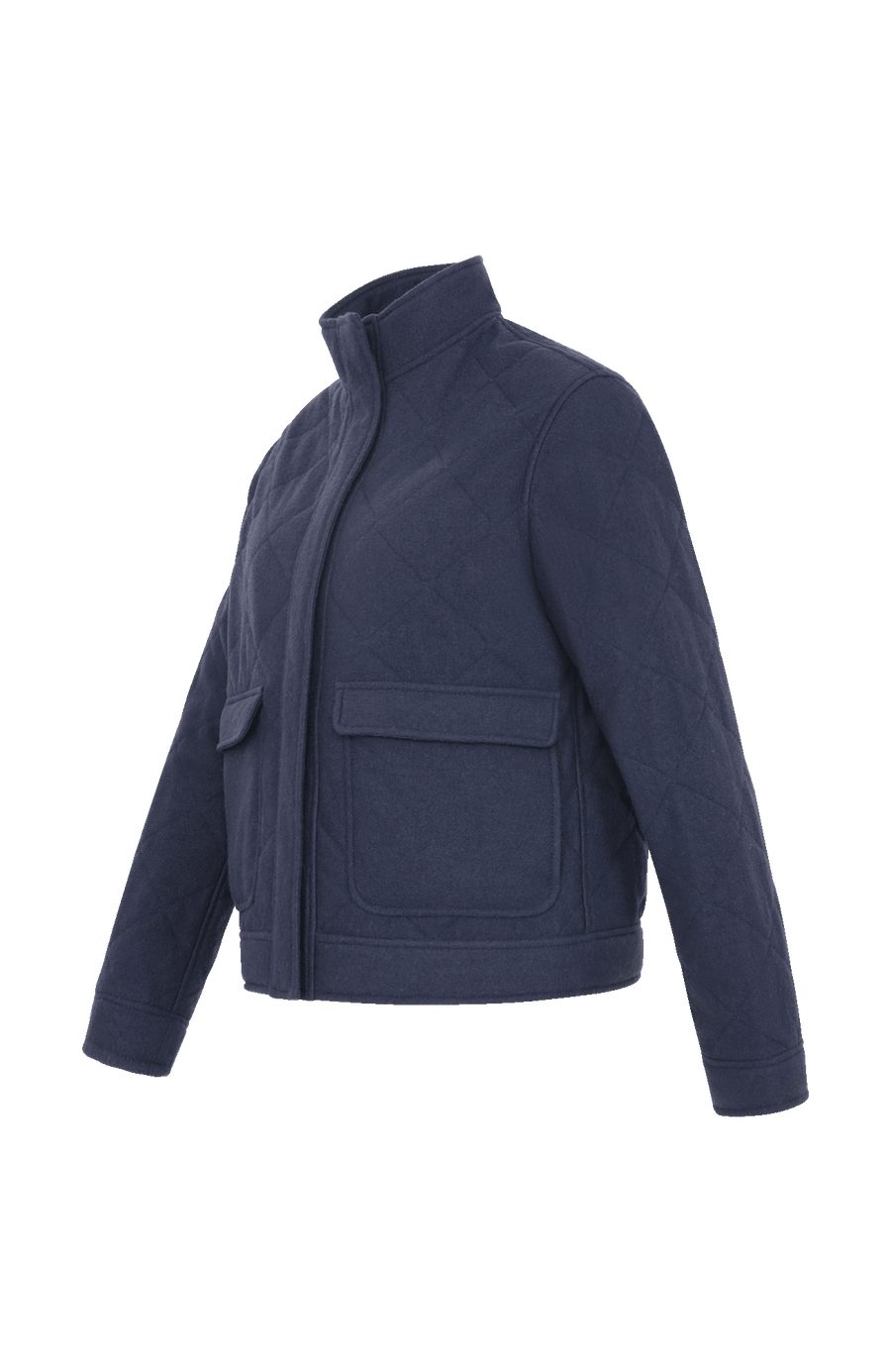 Jacke aus Quilt und Loden - Helene-CWQ