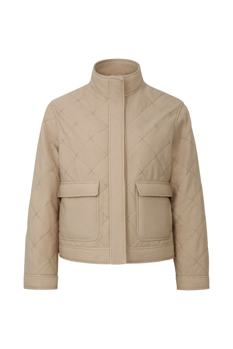 Jacke aus Quilt und Loden - Helene-CWQ