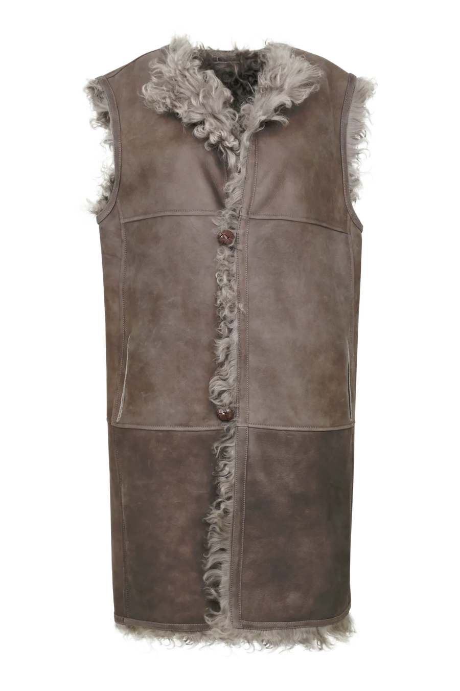 Sheepskin vest – Liz