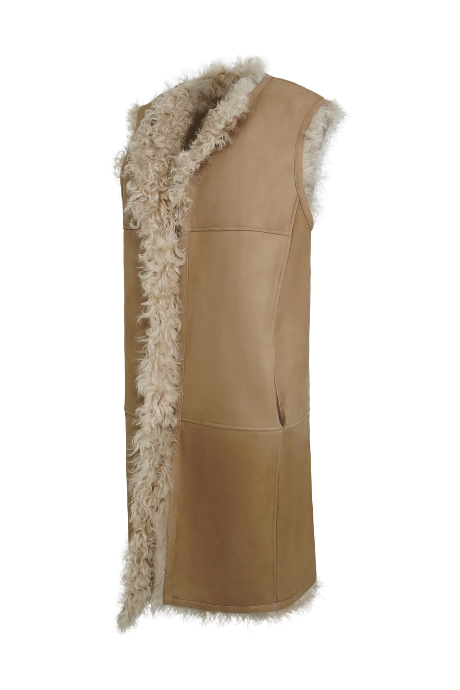 Sheepskin vest – Liz
