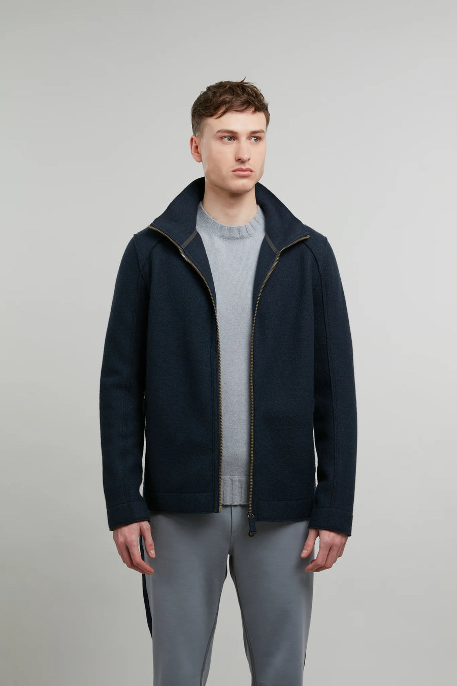 Boiled Wool Jacket - Hugo