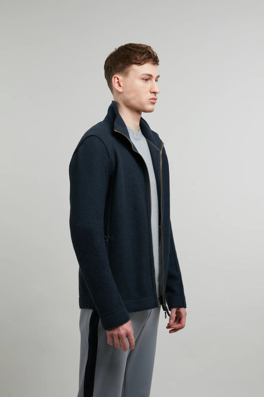 Boiled Wool Jacket - Hugo