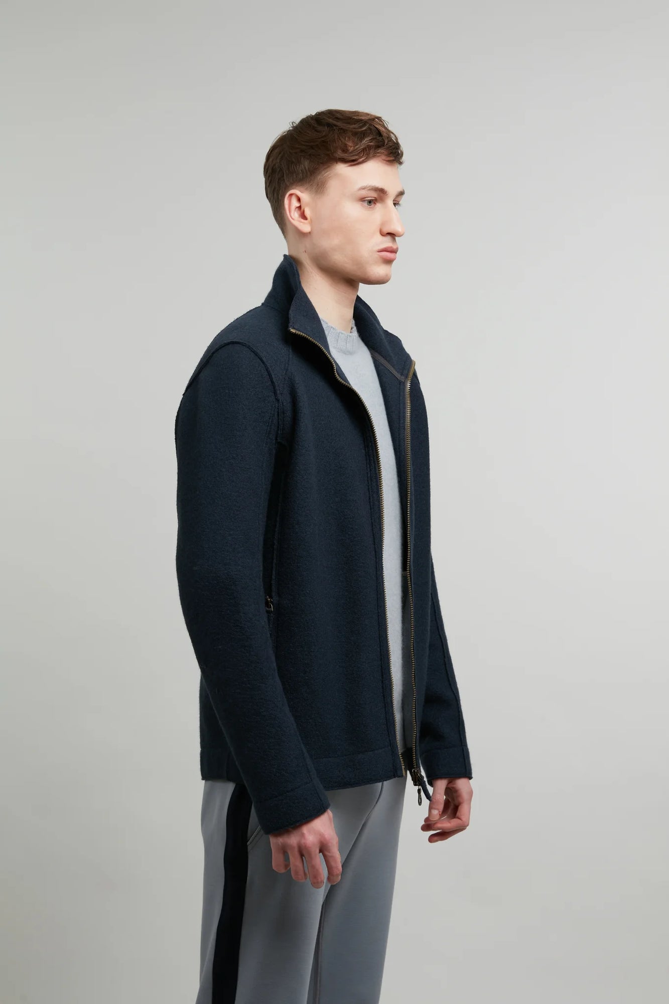 Boiled Wool Jacket - Hugo