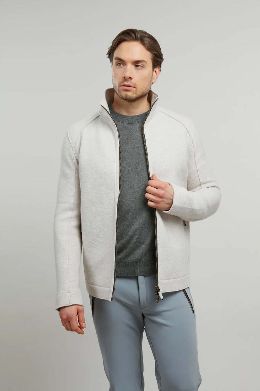 Boiled Wool Jacket - Hugo