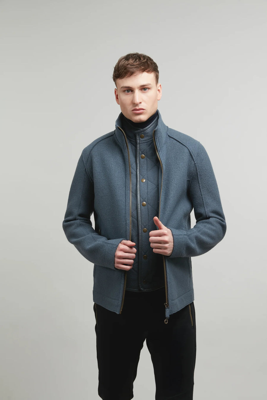 Boiled Wool Jacket - Hugo