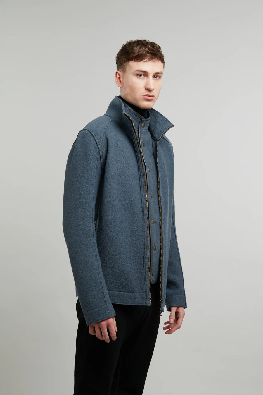 Boiled Wool Jacket - Hugo