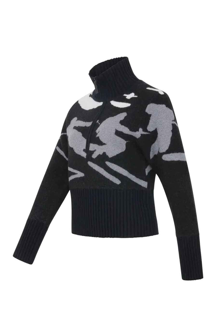 Ski Jumper with Skier Motif - Ingrid-ME