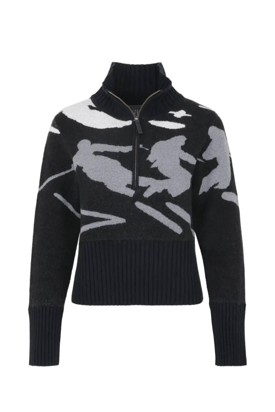 Ski Jumper with Skier Motif - Ingrid-ME