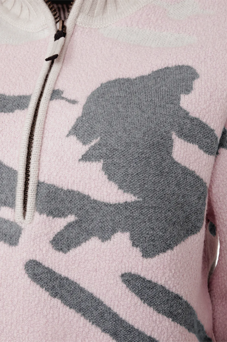 Ski Jumper with Skier Motif - Ingrid-ME