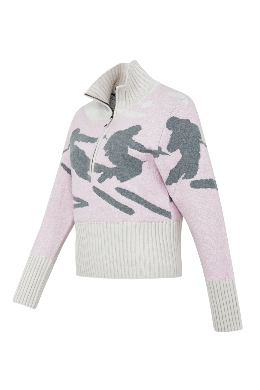 Ski Jumper with Skier Motif - Ingrid-ME
