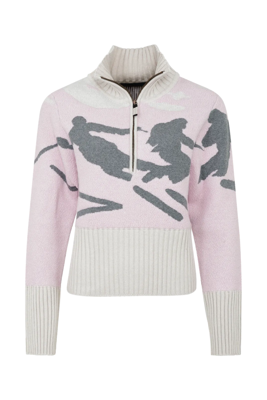 Ski Jumper with Skier Motif - Ingrid-ME