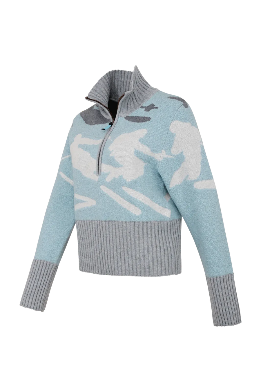 Ski Jumper with Skier Motif - Ingrid-ME