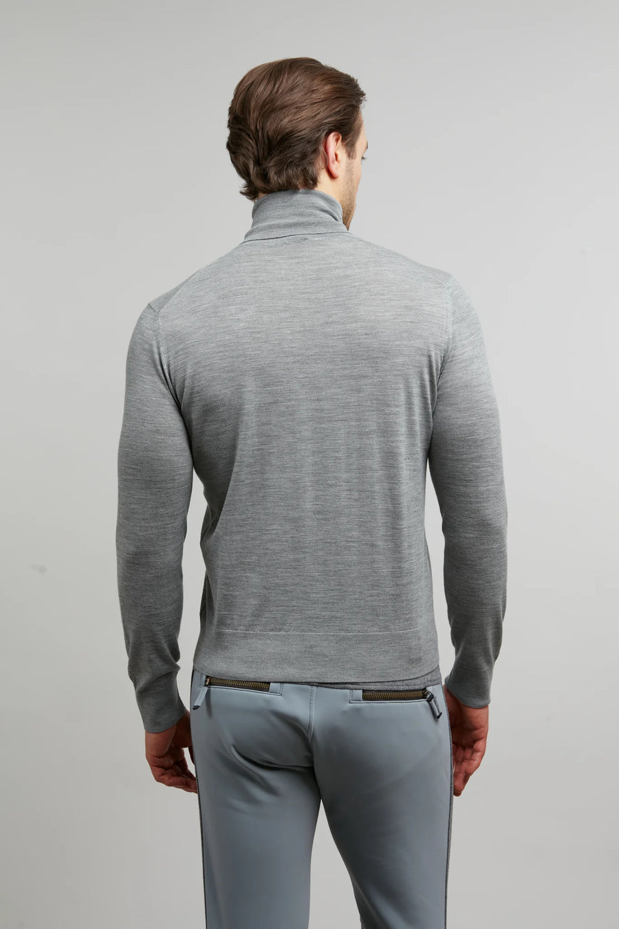 Rollkragenpullover aus Merinowolle - Jasper