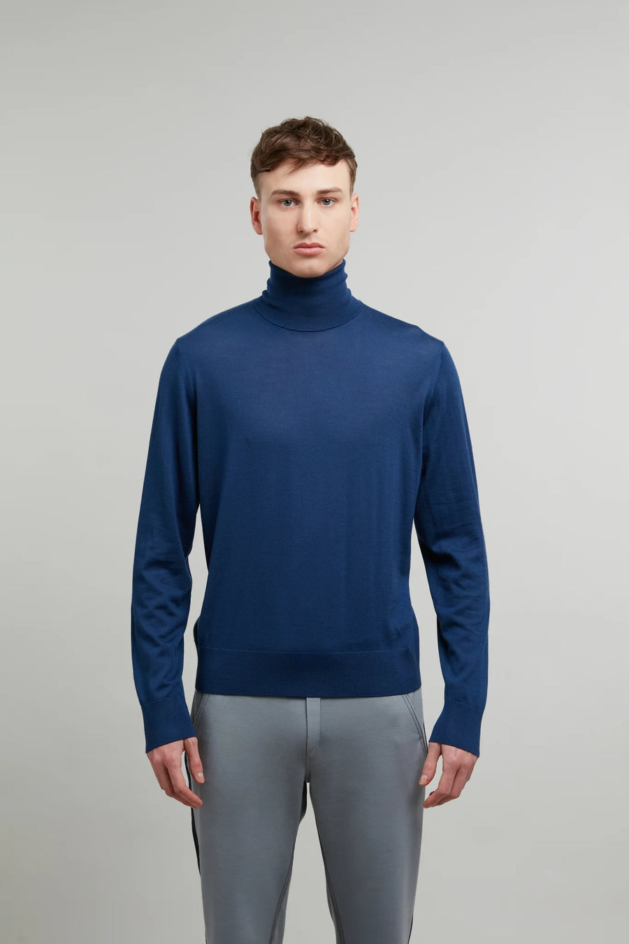 Rollkragenpullover aus Merinowolle - Jasper