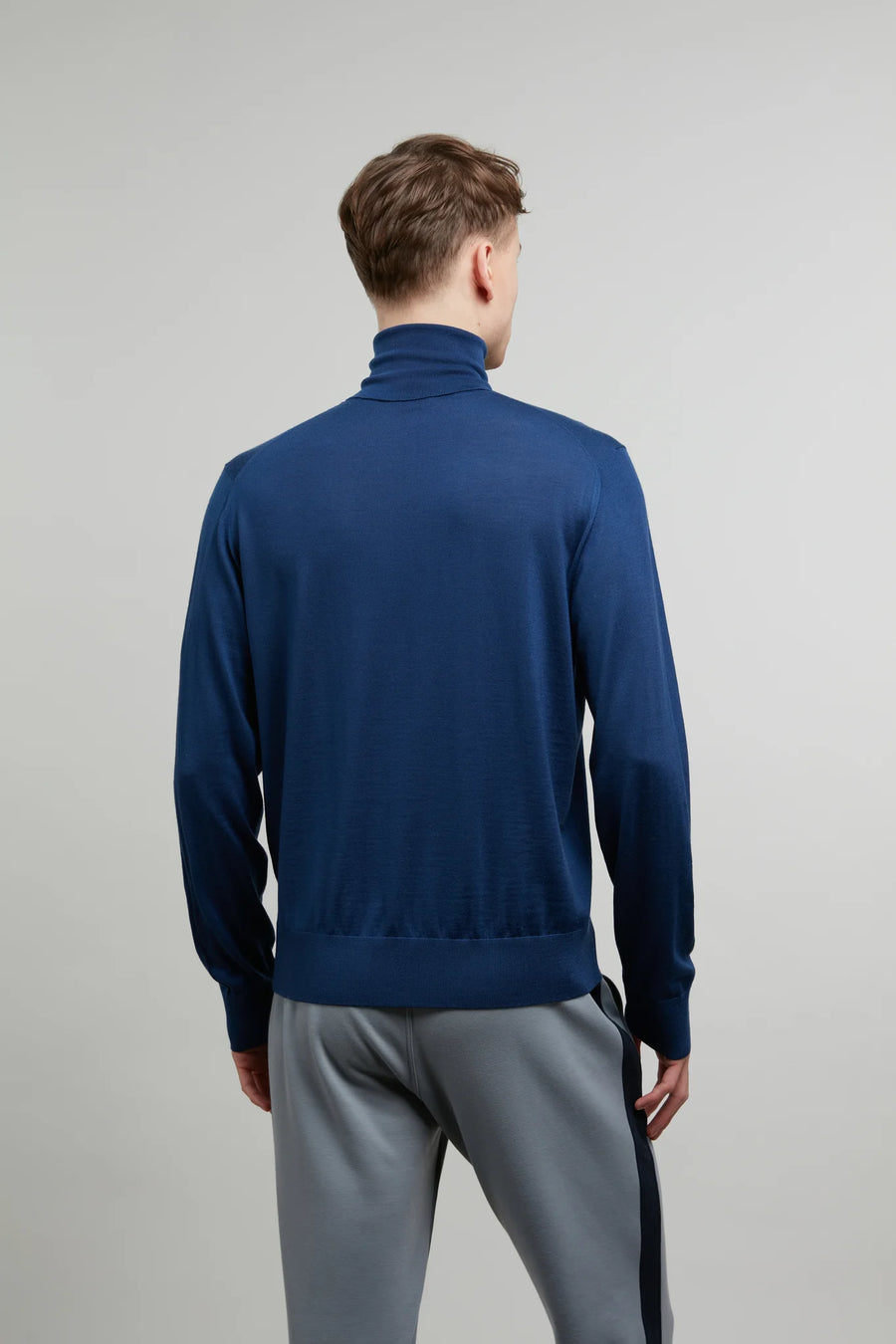 Rollkragenpullover aus Merinowolle - Jasper