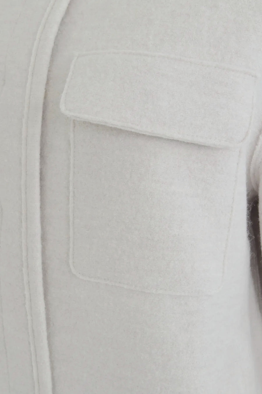 Boiled Wool Jacket -  Jette