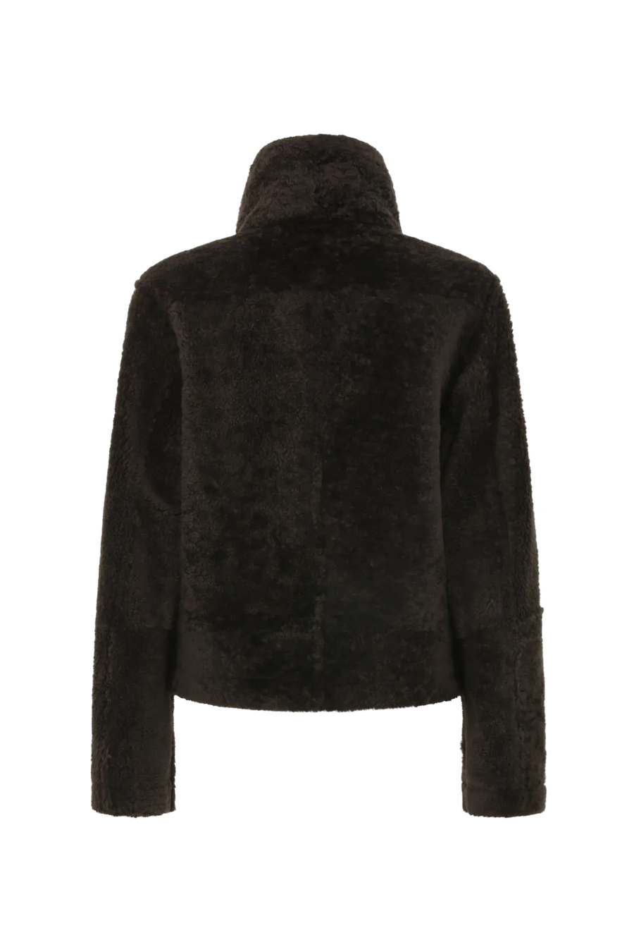 Veste en cuir d'agneau style motard - Norah-MV