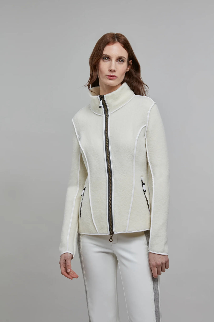 Jacket made of Wool Fleece - Esther-BWF