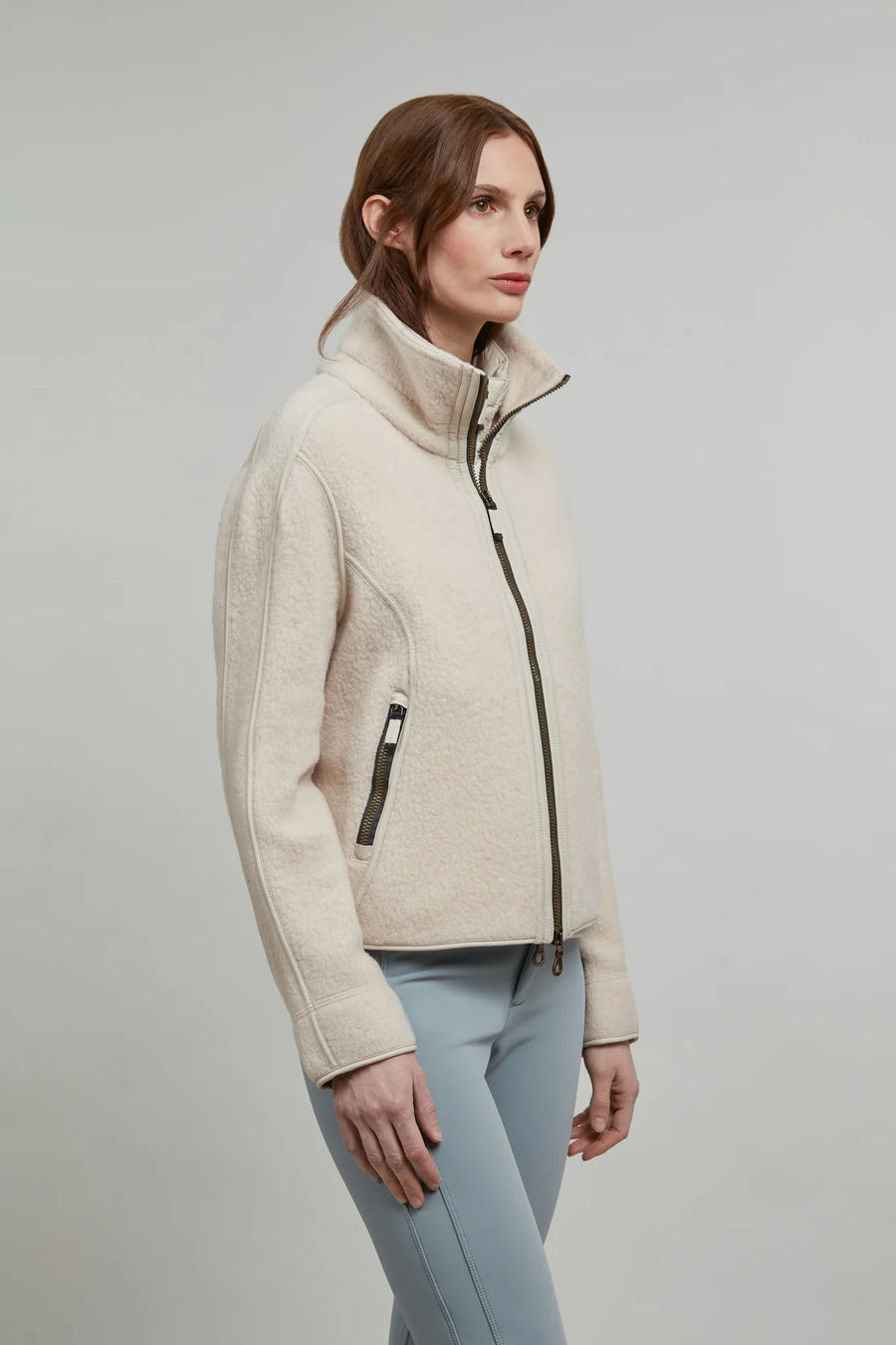 Jacket made of Wool Fleece - Esther-BWF