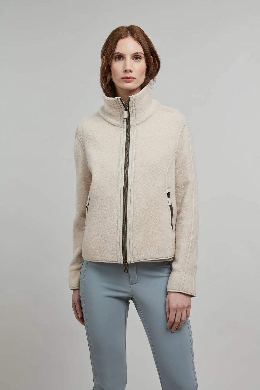 Jacket made of Wool Fleece - Esther-BWF