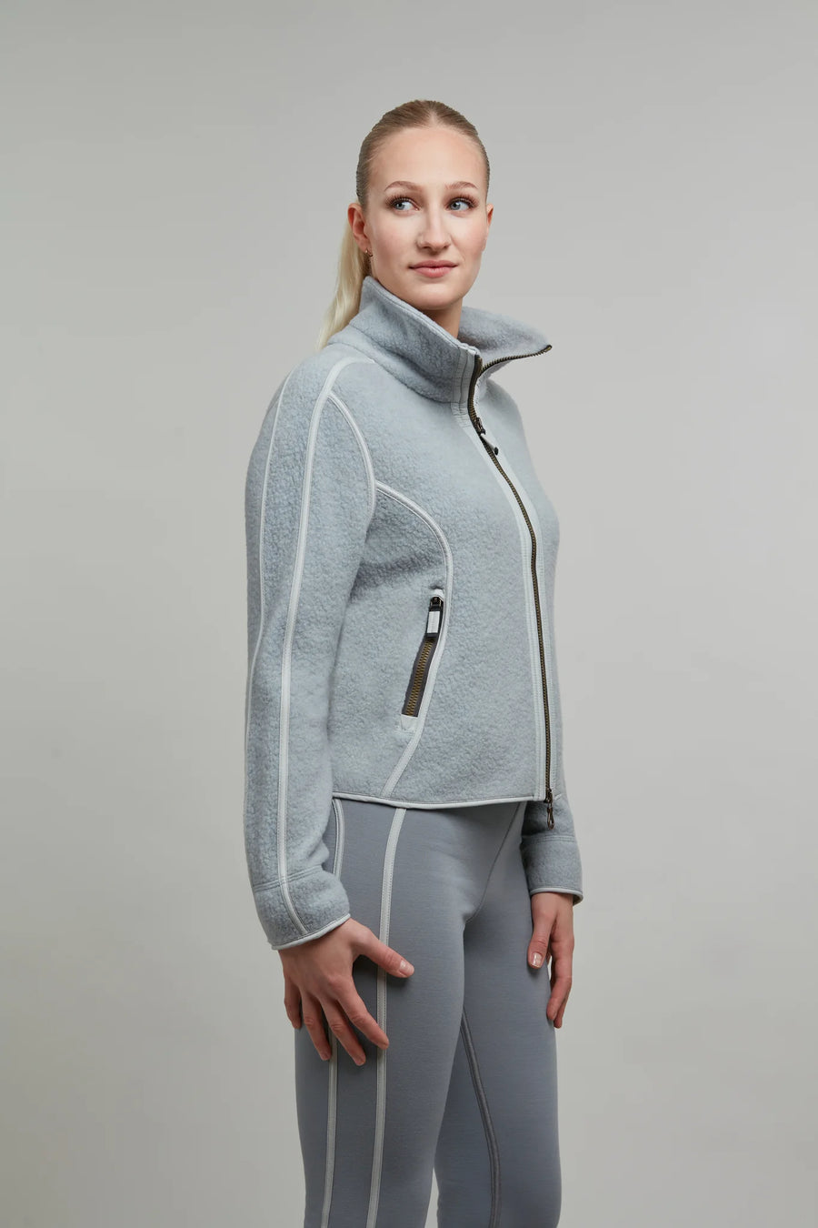 Jacket made of Wool Fleece - Esther-BWF