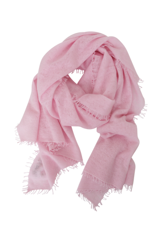 Kaschmirschal 521502, 100 % reines, zertifiziertes Kaschmir, handgefertigt in Nepal, zweifach gefilzt für besondere Dichte und Weichheit, frei von chemischen Zusätzen, naturbelassen und hautfreundlich. Klassische rechteckige Form mit Fransen am Saum, weich, wärmend und langlebig. Zeitloses Accessoire für Damen und Herren. In der Farbe Hellrosa (Farbe: rose)