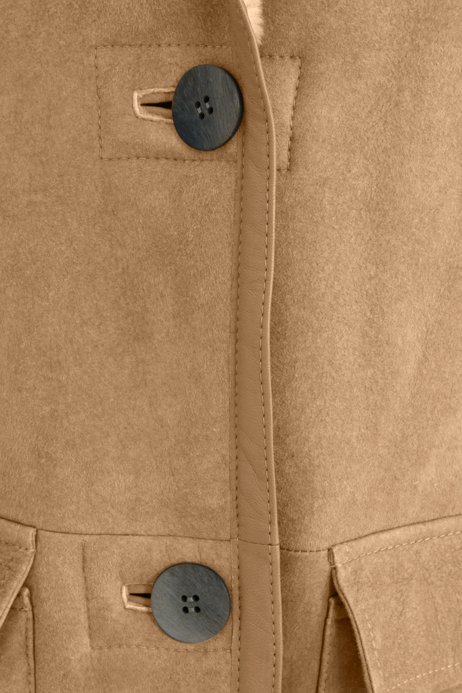 Veste en peau lainée – Marah-MV