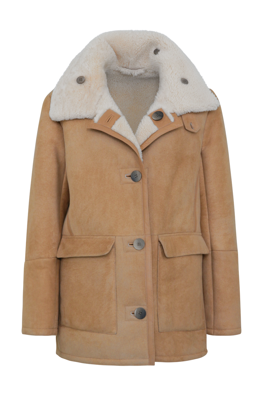 Veste en peau lainée – Marah-MV