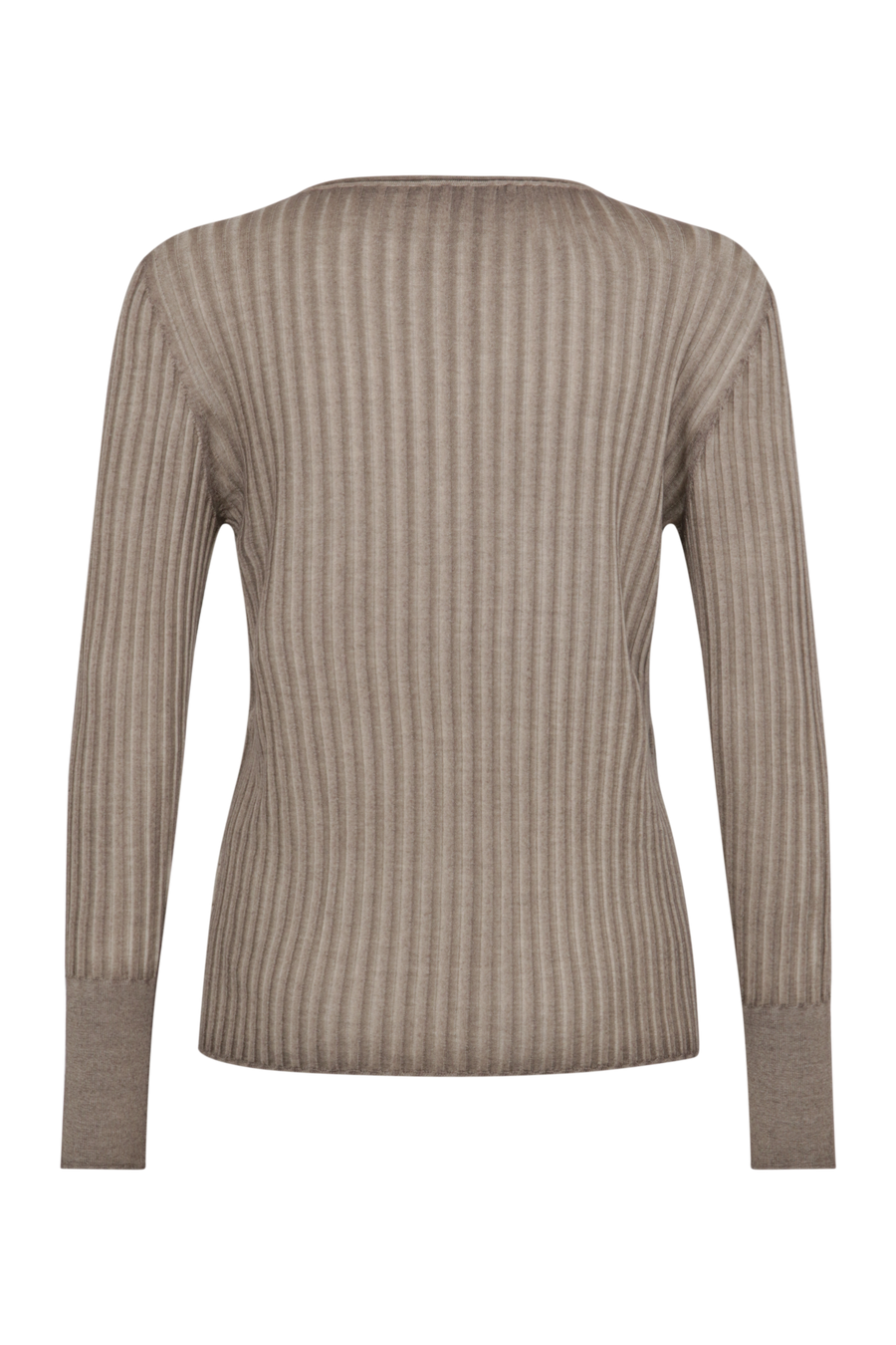 Locker geschnittener Damen-Rundhalspullover in cashmere, Modell 406601 CameliaDyed-RB. Weiches Material mit geripptem Saum und Ärmelbündchen. Weiches Material mit geripptem Saum und Ärmelbündchen. Weiches Material mit geripptem Saum und Ärmelbündchen.