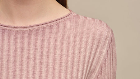 AvrilDyed crew neck long sleeve shirt