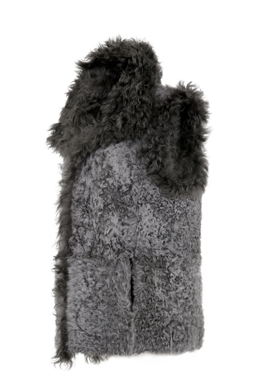 Gilet en peau lainée Lotta-LLA