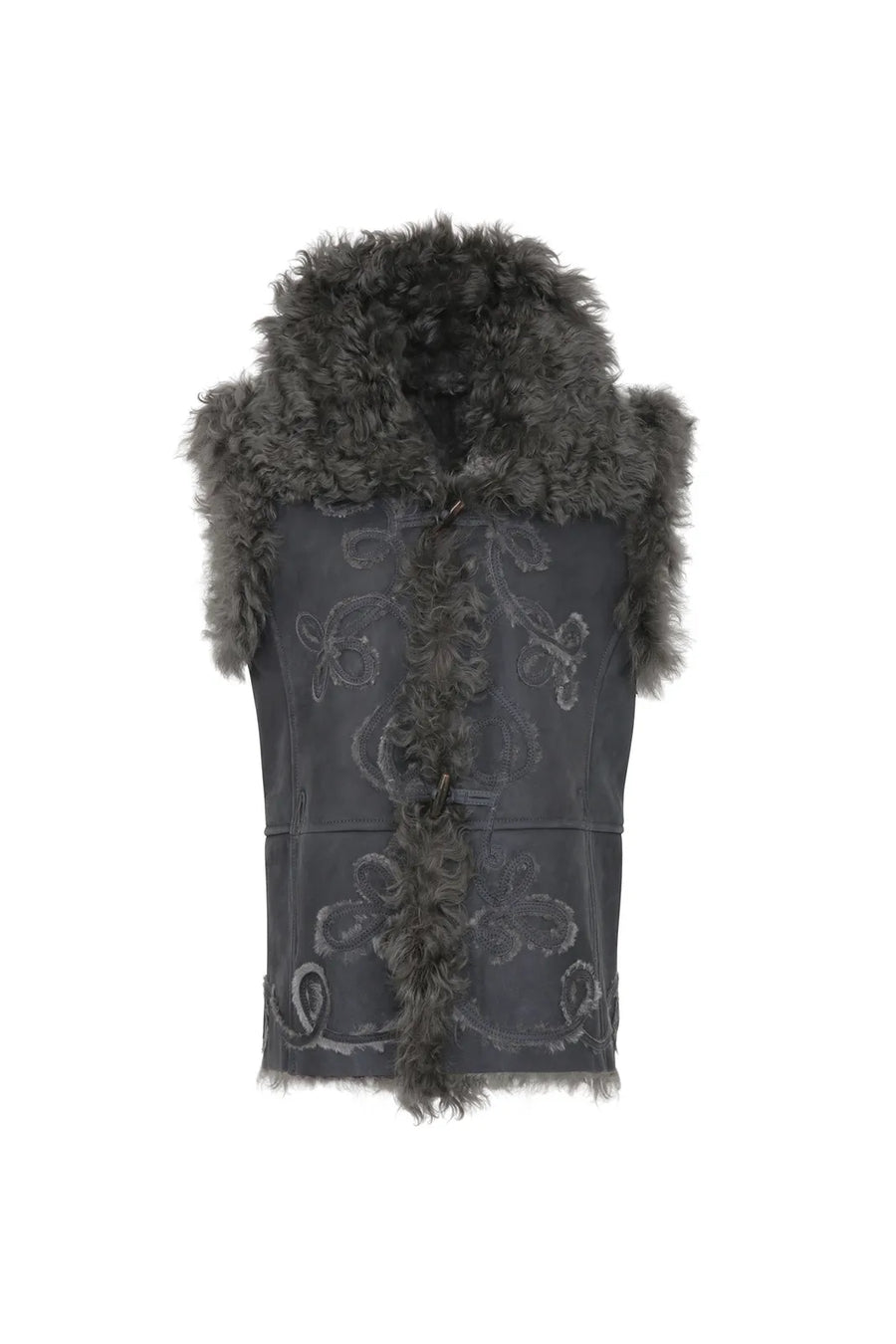 Gilet en peau lainée Lotta-LLA