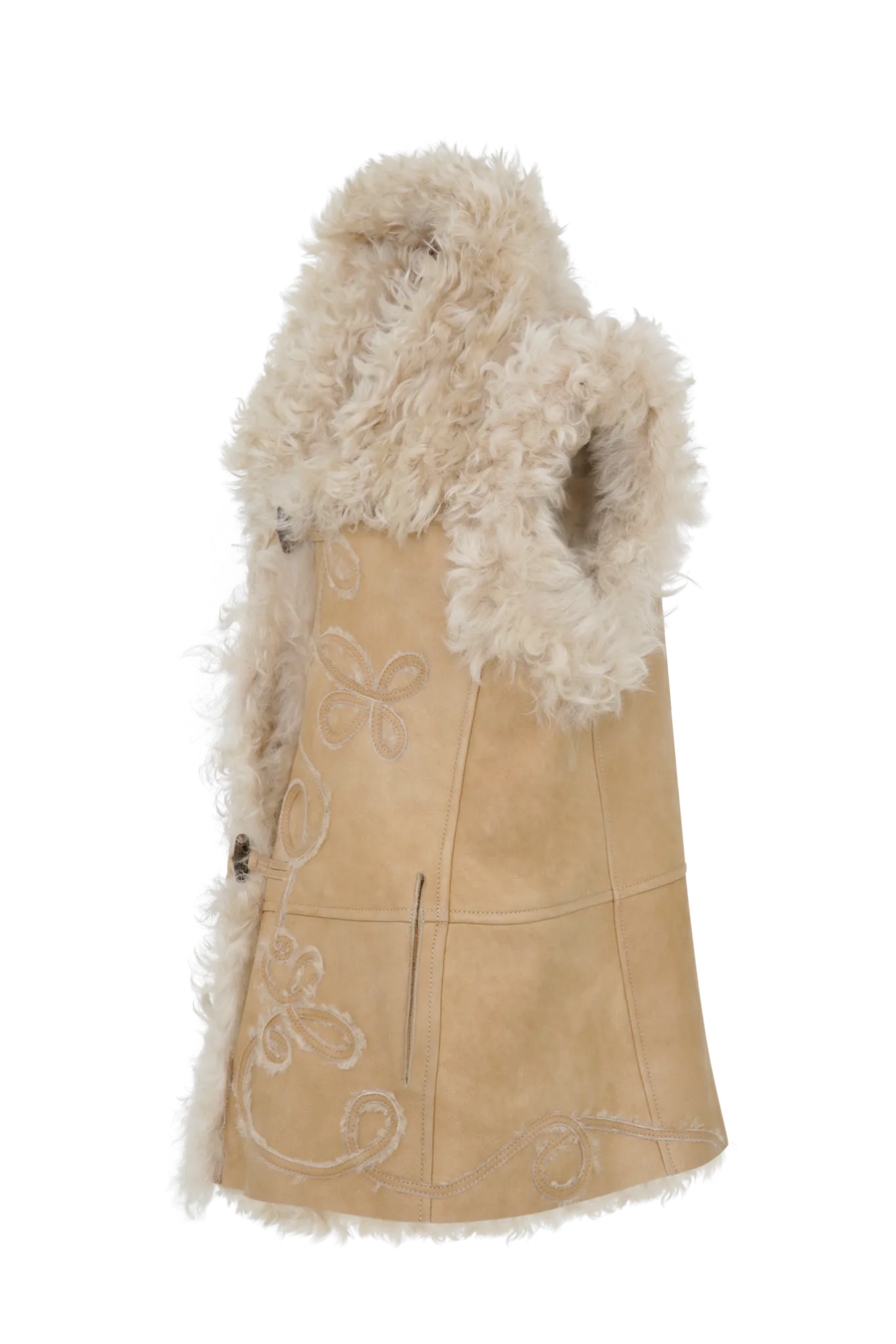Gilet en peau lainée Lotta-LLA