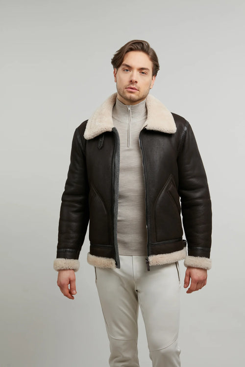Veste en cuir Luis
