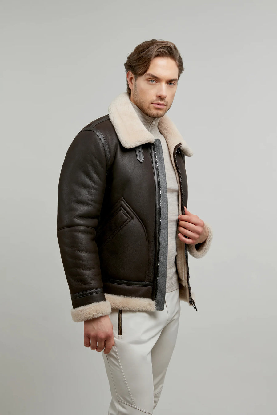 Leather Jacket - Luis