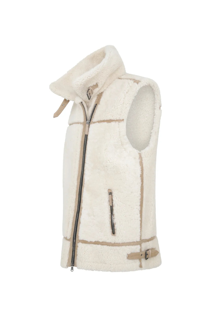 Gilet en peau lainée - Elias