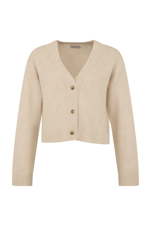 Boxy V-Neck Cardigan