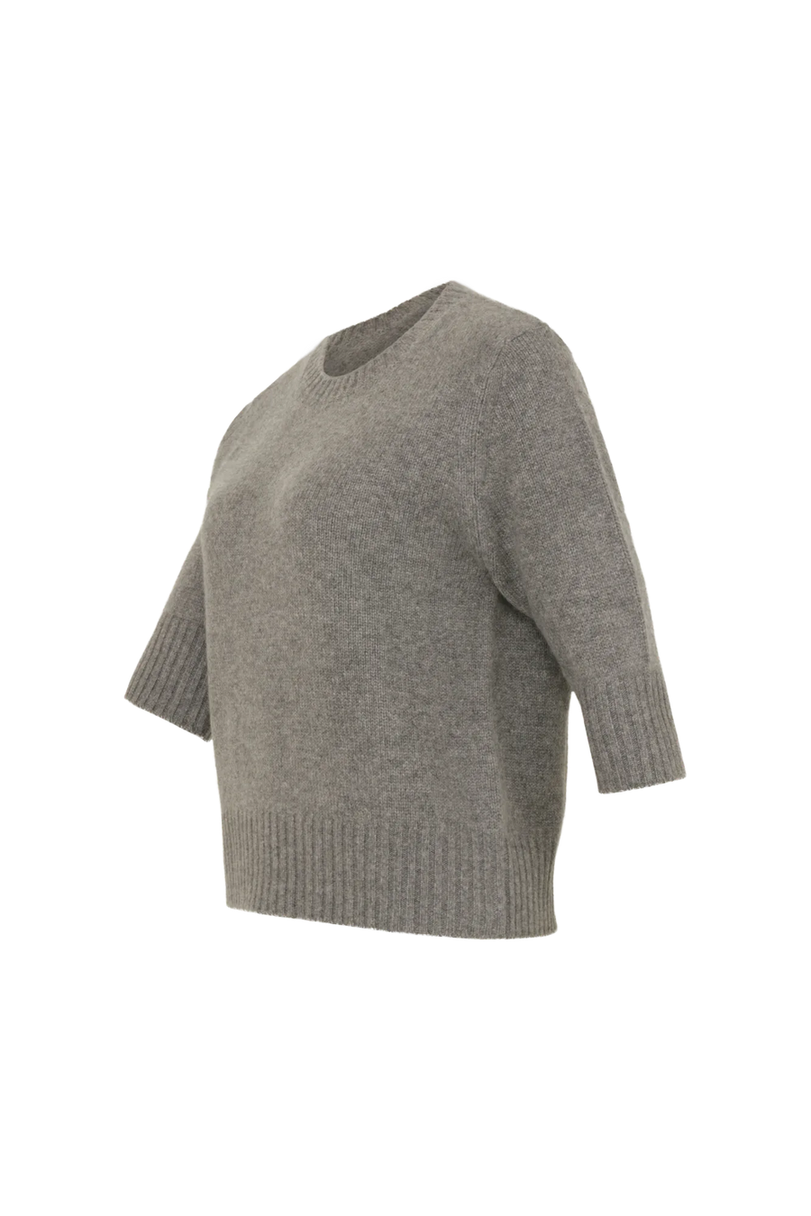 Kaschmirpullover mit 3/4-Ärmeln