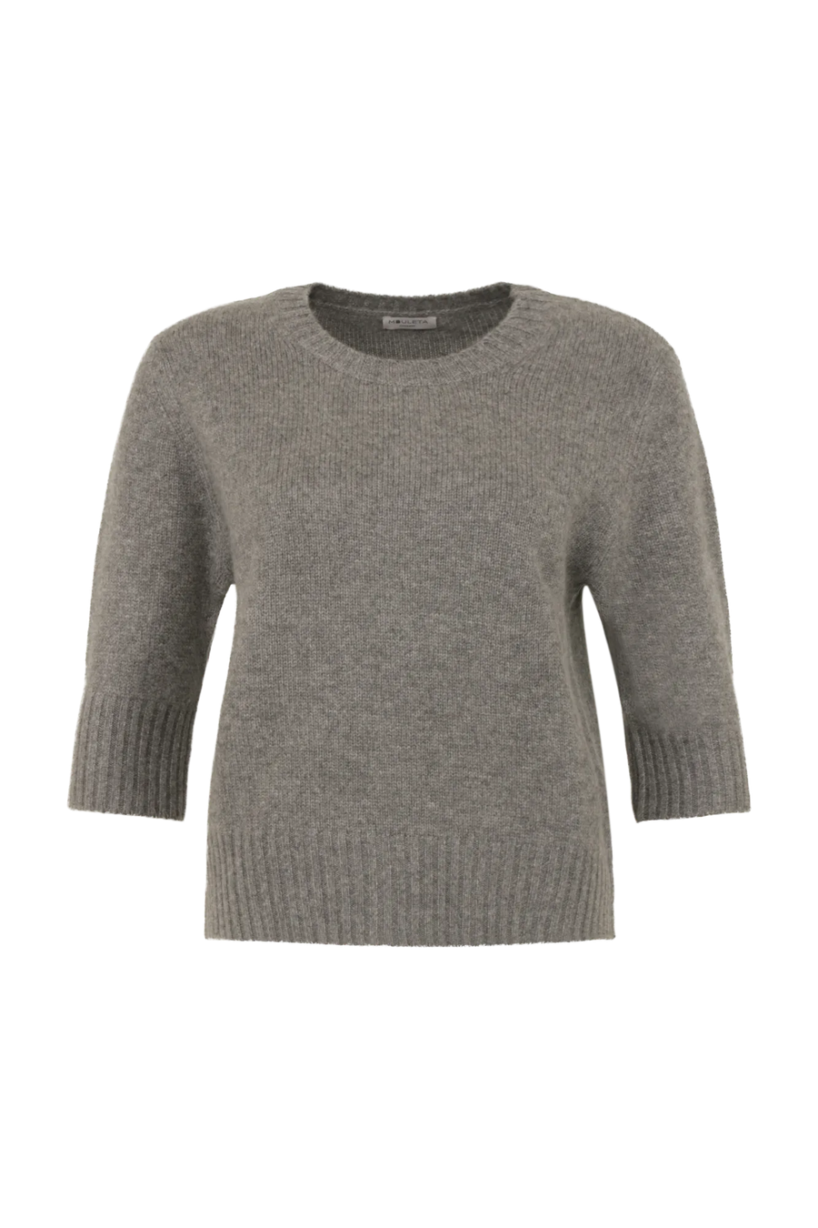 Kaschmirpullover mit 3/4-Ärmeln