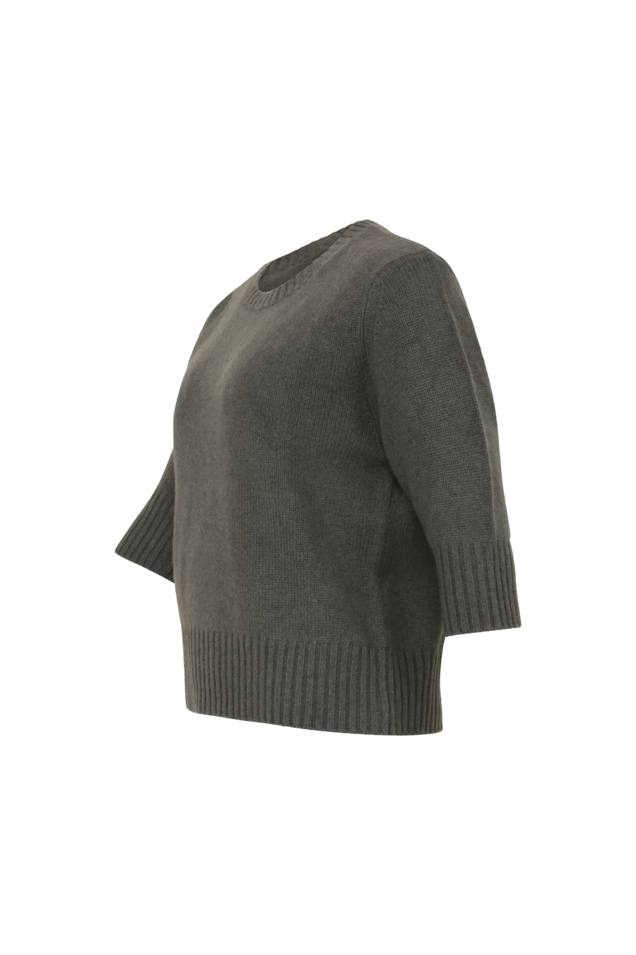 Kaschmirpullover mit 3/4-Ärmeln