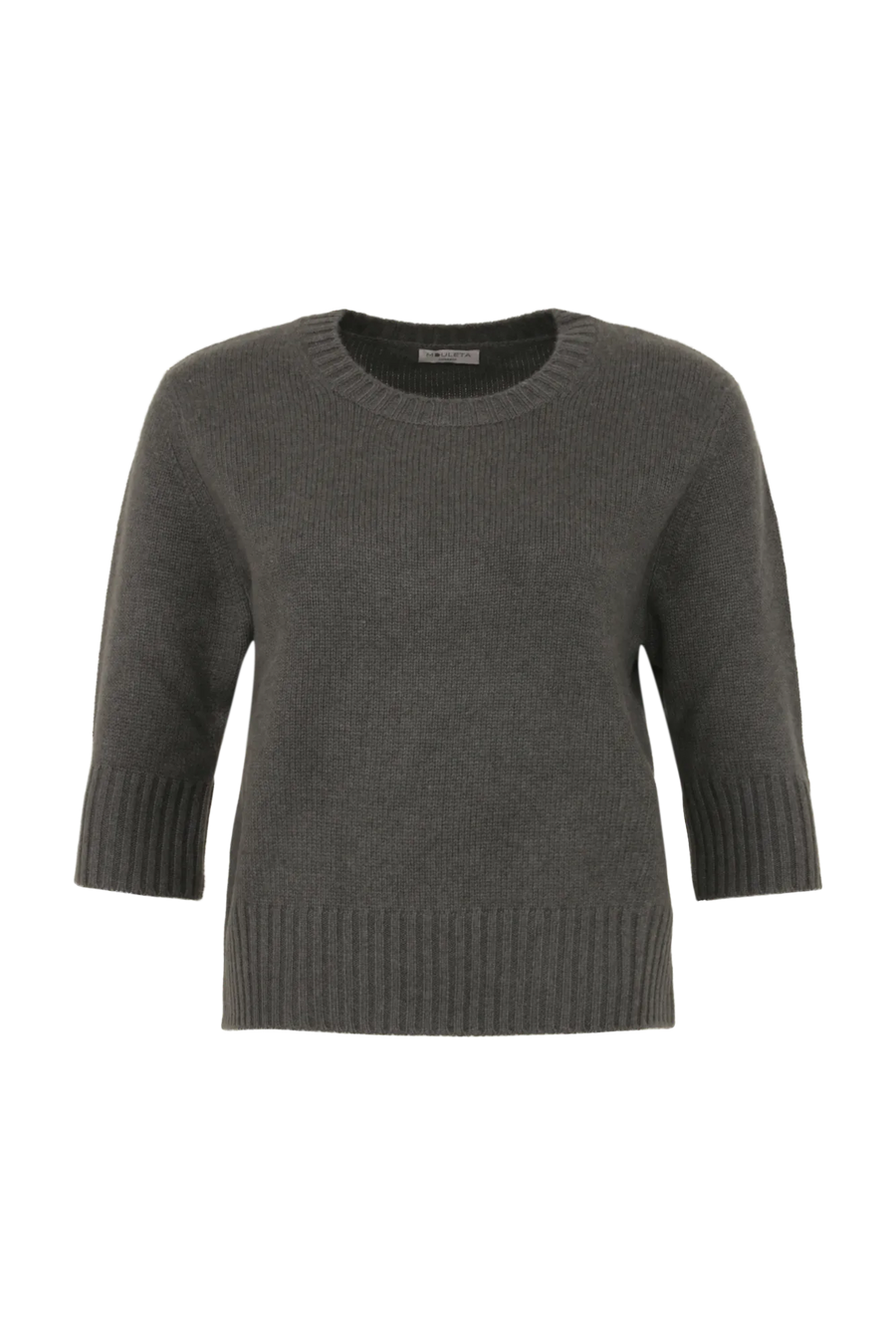 Kaschmirpullover mit 3/4-Ärmeln