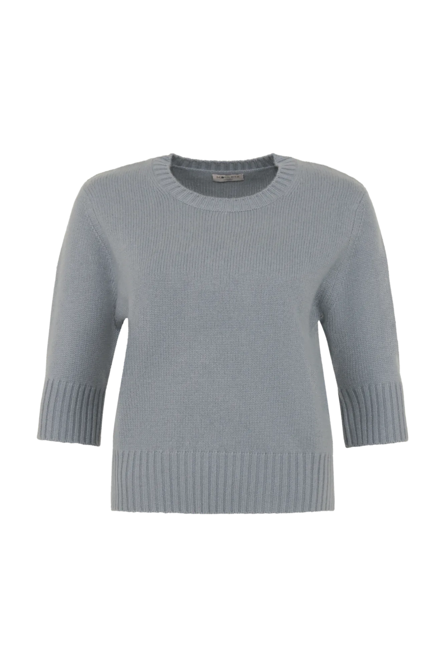 Kaschmirpullover mit 3/4-Ärmeln