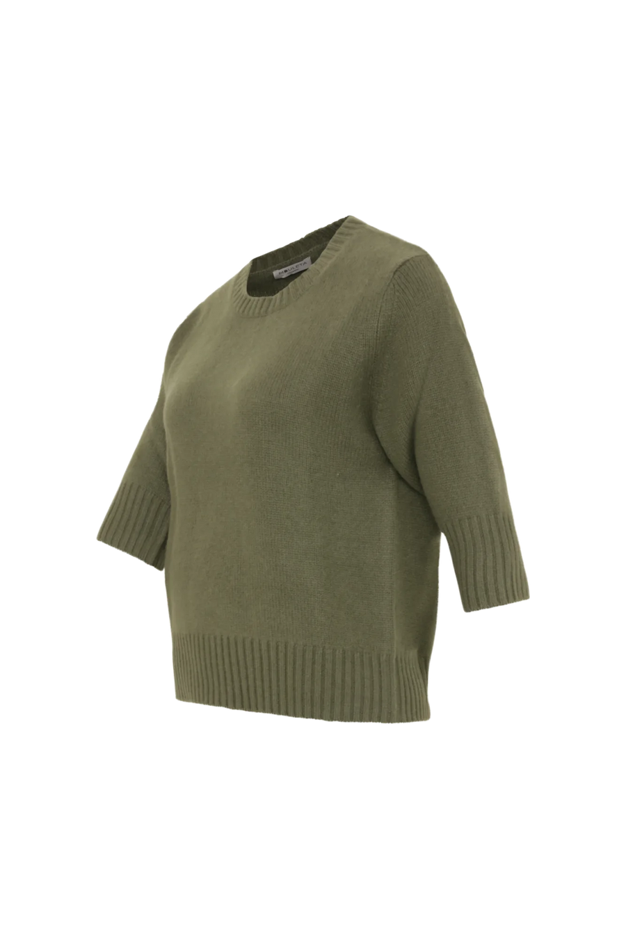Kaschmirpullover mit 3/4-Ärmeln