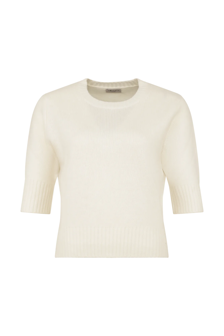 Kaschmirpullover mit 3/4-Ärmeln